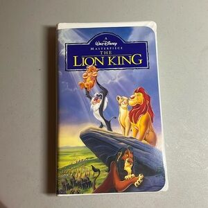 Walt Disney masterpiece The Lion King VHS